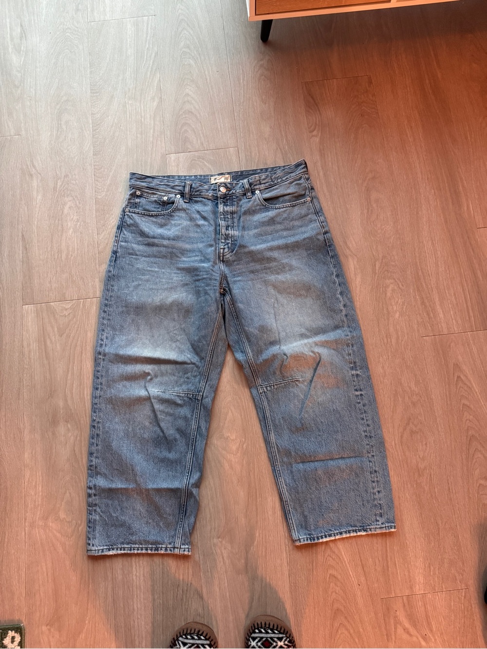 Madewell barrel Jean